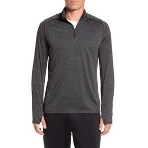 Zella Men’s Black Oxide Quarter Zip Pullover